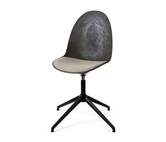 Eternity Swivel - Black - Uphol. Seat Re-wool 218 | Chairs | Mater