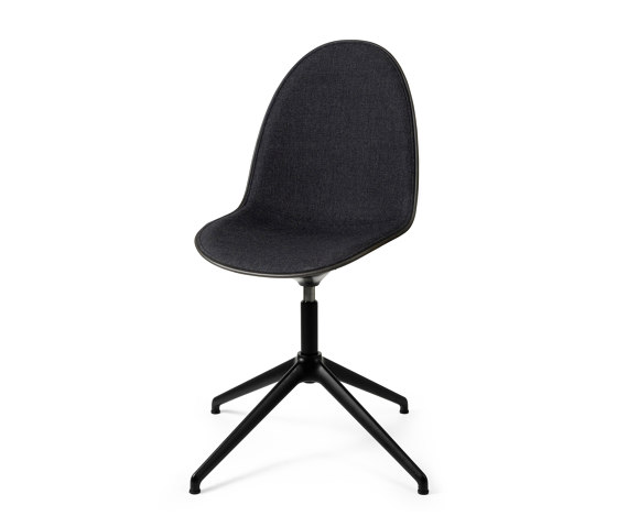 Eternity Swivel - Black - Full Front Uphol. Re-wool 198 | Chairs | Mater