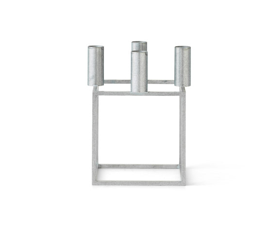 Kubus 4 - Zinc | Candlesticks / Candleholder | Audo Copenhagen