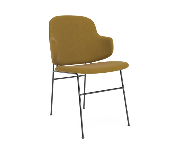 The Penguin Dining Chair, Black Steel / Re-Wool 448 | Sedie | Audo Copenhagen