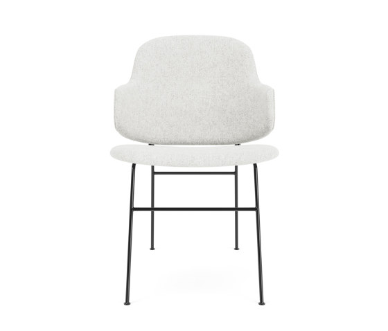 The Penguin Dining Chair, Black Steel / Hallingdal 65 110 | Sillas | Audo Copenhagen
