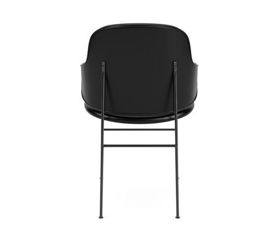 The Penguin Dining Chair, Black Steel / Dakar 0842 | Chaises | Audo Copenhagen