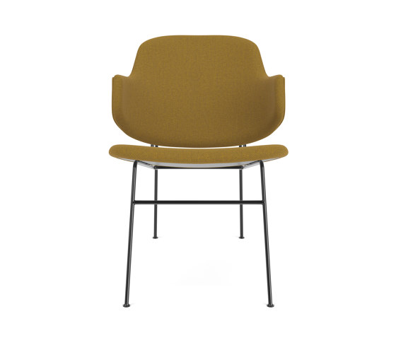 The Penguin Lounge Chair, Black Steel / Re-Wool 448 | Armchairs | Audo Copenhagen