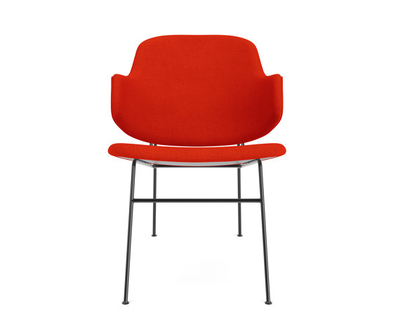 The Penguin Lounge Chair, Black Steel / Hallingdal 65 600 | Armchairs | Audo Copenhagen