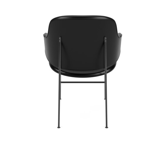The Penguin Lounge Chair, Black Steel / Dakar 0842 | Poltrone | Audo Copenhagen