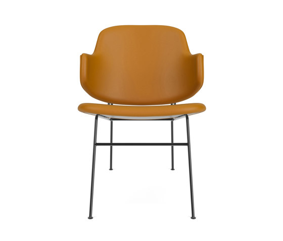 The Penguin Lounge Chair, Black Steel / Dakar 0250 | Sessel | Audo Copenhagen