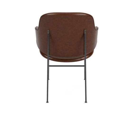 The Penguin Lounge Chair, Black Steel / Dakar 0329 | Fauteuils | Audo Copenhagen