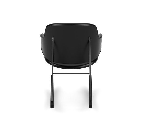 The Penguin Rocking Chair, Black Steel / Dakar 0842 | Armchairs | Audo Copenhagen