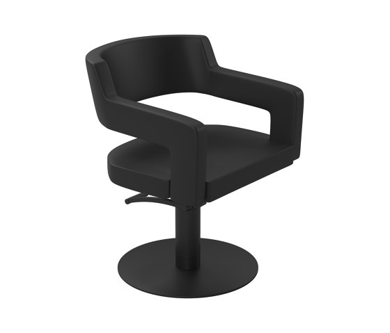 Creusa  Superblack | GAMMASTORE Styling salon chair | Barber chairs | GAMMA & BROSS