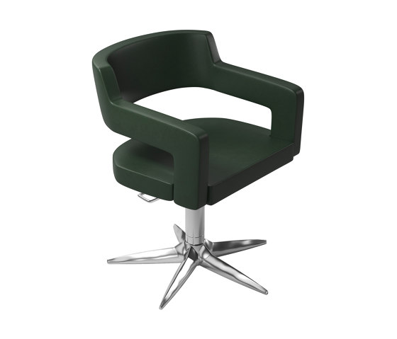 Creusa Parrot | GAMMASTORE Styling salon chair | Barber chairs | GAMMA & BROSS