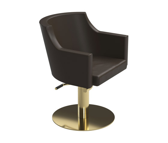 Birkin Supergold | GAMMASTORE Styling salon chair | Barber chairs | GAMMA & BROSS