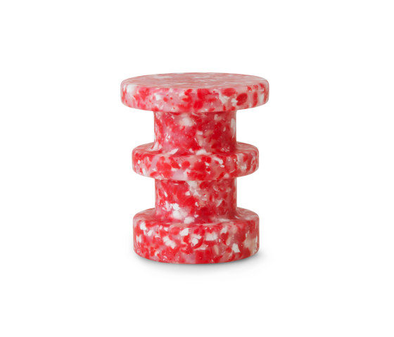 Bit Stool Stack Miniature Red | Tabourets | Normann Copenhagen