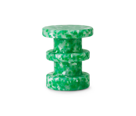 Bit Stool Stack Miniature Green | Stools | Normann Copenhagen