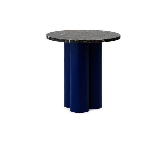 Dit Table Bright Blue Portoro Gold | Tavolini alti | Normann Copenhagen