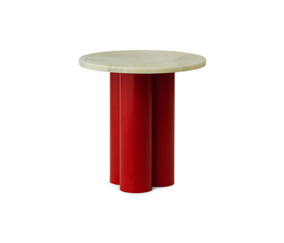 Dit Table Bright Red Emerald Onyx | Side tables | Normann Copenhagen