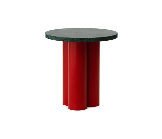Dit Table Bright Red Verde Marina | Tavolini alti | Normann Copenhagen
