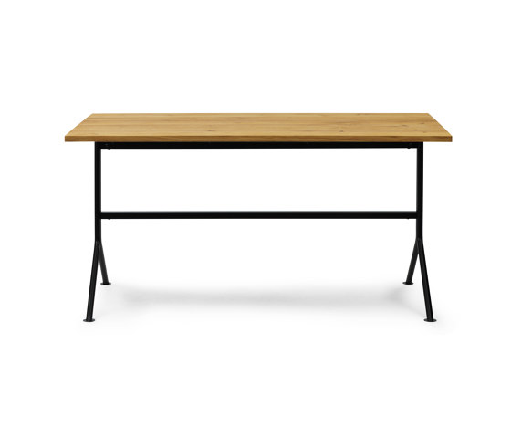 Kip Desk Black Steel Oak | Scrivanie | Normann Copenhagen