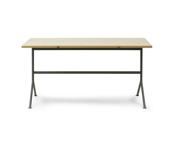 Kip Desk Grey Steel Pine | Escritorios | Normann Copenhagen