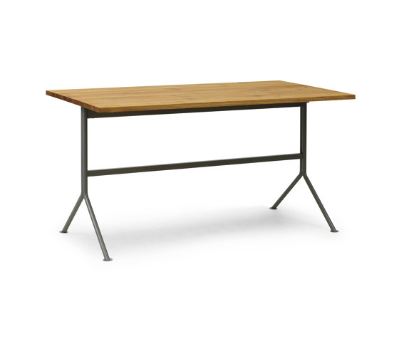 Kip Desk Grey Steel Oak | Desks | Normann Copenhagen