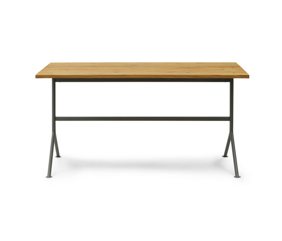 Kip Desk Grey Steel Oak | Bureaux | Normann Copenhagen
