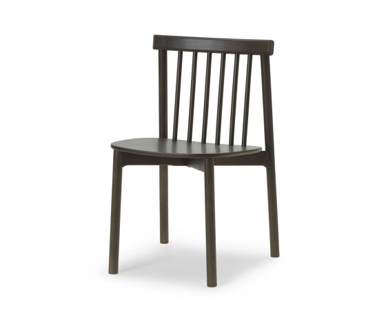 Pind Stuhl Braun Gebeizte und lackierte Esche | Stühle | Normann Copenhagen