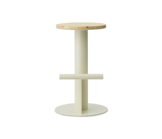 Pole Barstool 65 cm Pine/Sand | Counter stools | Normann Copenhagen