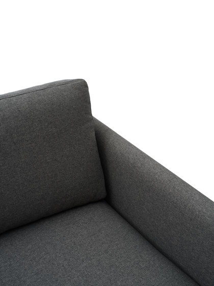 Rar Sofa 2 Seater Re-Born Dark Grey | Sofás | Normann Copenhagen