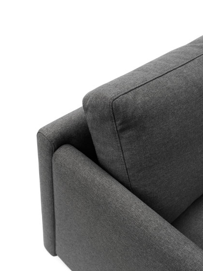 Rar Sofa 2 Seater Re-Born Dark Grey | Canapés | Normann Copenhagen