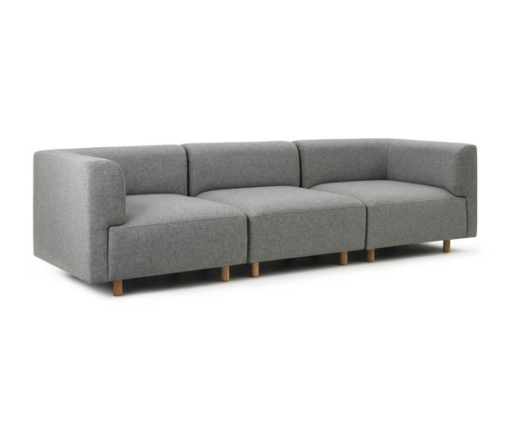 Redo Modular Sofa 3 pers. Eg ben Hallingdal | Divani | Normann Copenhagen
