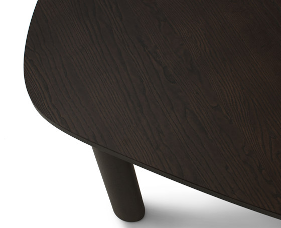 Sculp Coffee Table Large Brown Stained Ash | Coffee tables | Normann Copenhagen