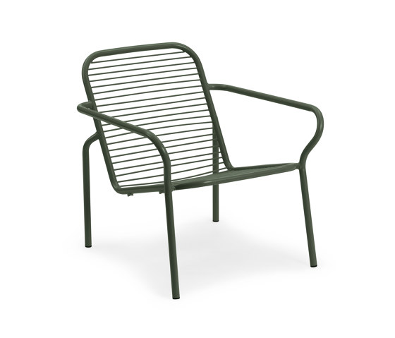 Vig Lounge Chair Dark Green | Fauteuils | Normann Copenhagen