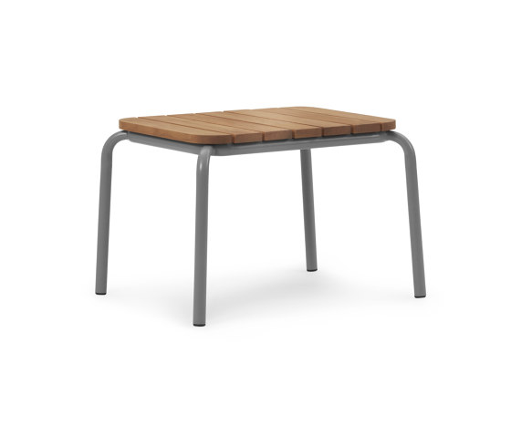 Vig Table 55 x 45 cm Robinia Grey | Coffee tables | Normann Copenhagen