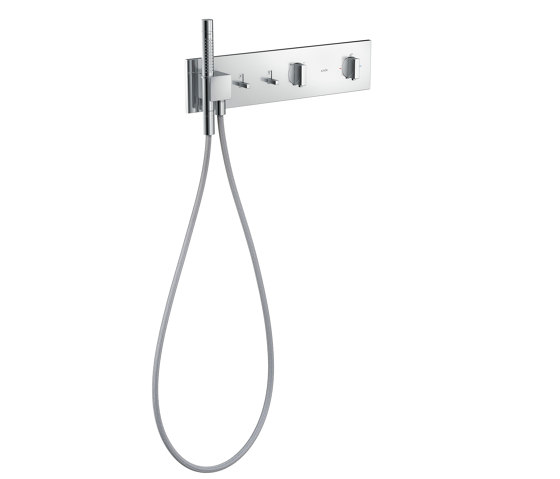 AXOR ShowerComposition Thermostatic module 470/110 for concealed installation for 2 functions | Shower controls | AXOR