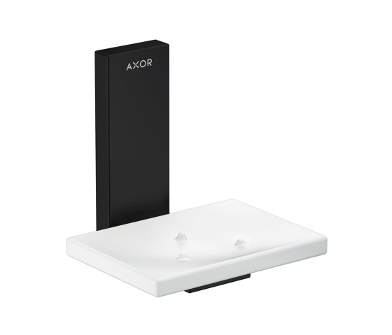 AXOR Universal Rectangular Accessories Soap dish | matt black | Soap holders / dishes | AXOR