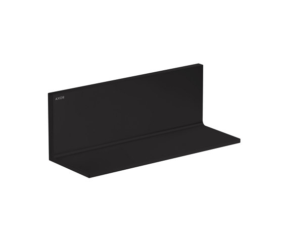 AXOR Universal Rectangular Accessories Shelf 300 | matt black | Bath shelves | AXOR