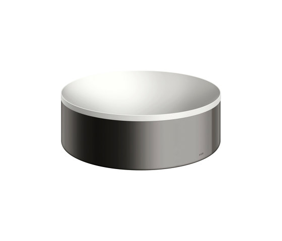 AXOR Suite Vasque 300 sans trou de robinetterie ni trop-plein | Chrome noir poli | Lavabos | AXOR