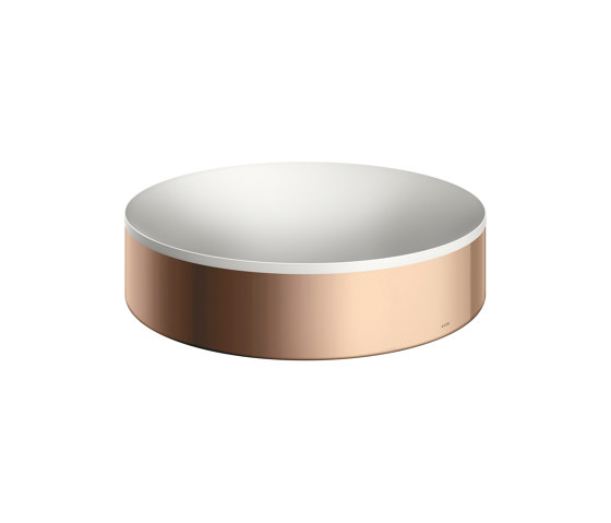 AXOR Suite Wash bowl 400 without tap hole and overflow | Polished Red Gold | Wash basins | AXOR
