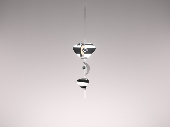 Bonnie Config 1 Contemporary Small LED Linear Chandelier | Suspended lights | Ovature Studios