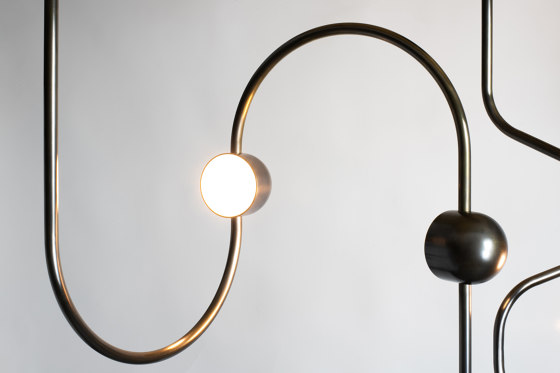 Dia Config 2 Contemporary LED Chandelier | Lámparas de suspensión | Ovature Studios
