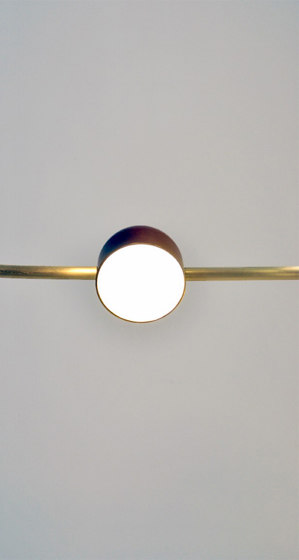 Dia Straight Contemporary LED Chandelier | Pendelleuchten | Ovature Studios