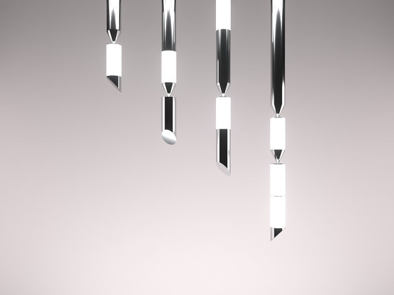 Gwen Contemporary LED Single Ceiling Pendant Config 2 | Plafonniers | Ovature Studios
