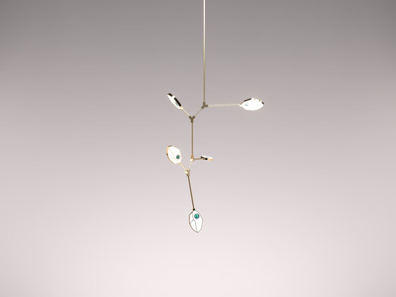 Joni Small Config 1 Contemporary LED Chandelier | Lámparas de suspensión | Ovature Studios