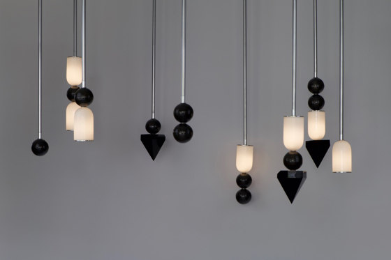 Laur Deluxe Cluster (17 Units) Contemporary LED Chandelier | Suspended lights | Ovature Studios
