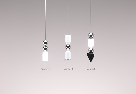 Laur Singles Contemporary LED Pendant | Lámparas de suspensión | Ovature Studios