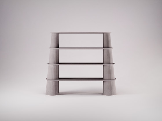 Fusto Bookshelf II | Regale | Forma & Cemento
