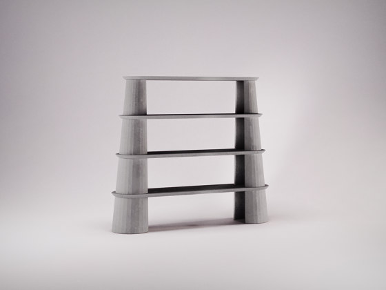 Fusto Bookshelf II | Shelving | Forma & Cemento