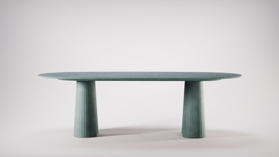 Fusto Oval Dining Table | Dining tables | Forma & Cemento
