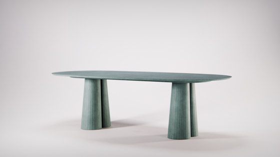 Fusto Oval Dining Table | Tavoli pranzo | Forma & Cemento