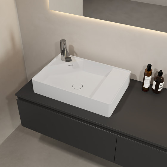 SOLID SURFACE | Lavabo à poser Centauro 58 en Solid Surface | Lavabos | Riluxa