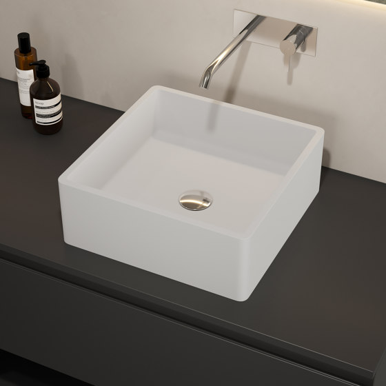 SOLID SURFACE | Corvus Solid Surface Counter Top Washbasin | Wash basins | Riluxa